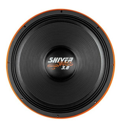 Woofer Triton Shiver Bass 3.8 Laranja 18 1900w Rms 4 Ohms