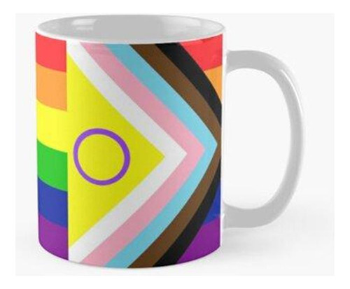 Taza Bandera Del Orgullo Progreso Intersex-inclusivo 2021 Ca