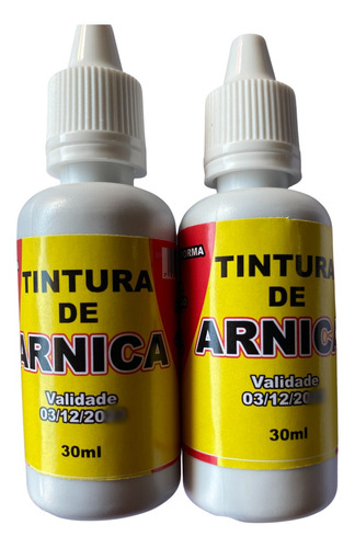 Loção Contusoes Massagem Relaxante Tintura De Arnica 30ml