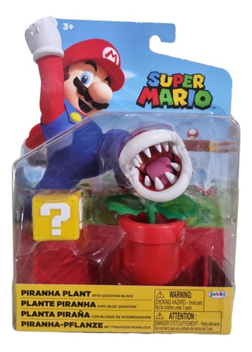 Figuras Super Mario - Mario/ Toad/ Yoshi/ Planta Originales