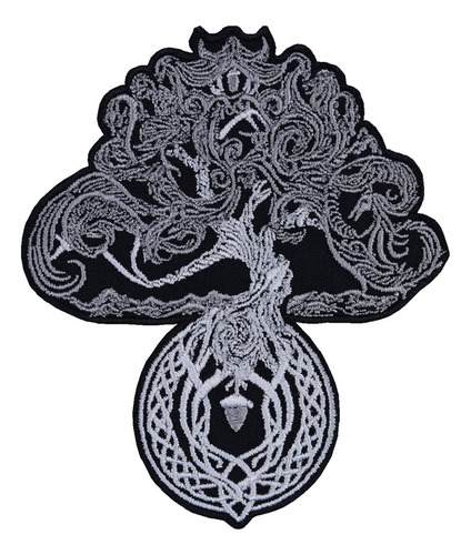 Yggdrasil Tree Of Life - Parches Bordados Para Planchar Para