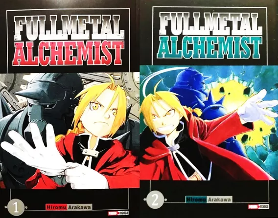 Manga Full Metal Alchemist Tomos 1 Y 2 Panini Español