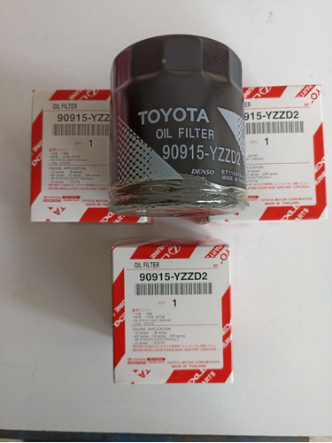 Filtro Aceite Motor Toyota Corolla 90 08 Yaris Terios - Bego