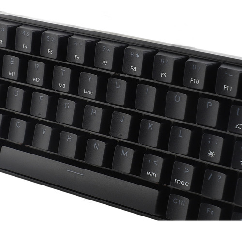 Teclado Mecânico Para Jogos De 64 Teclas Rgb Wireless 2.4g B