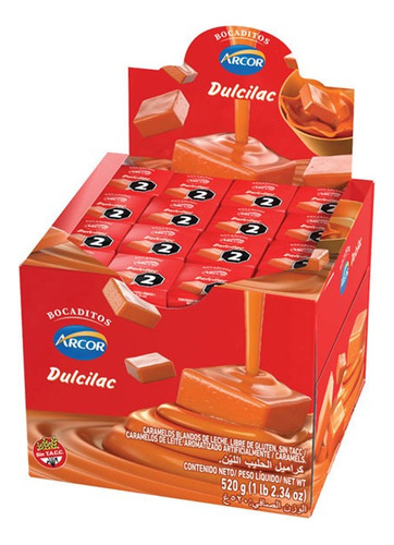 Caramelos Dulcilac X520grs