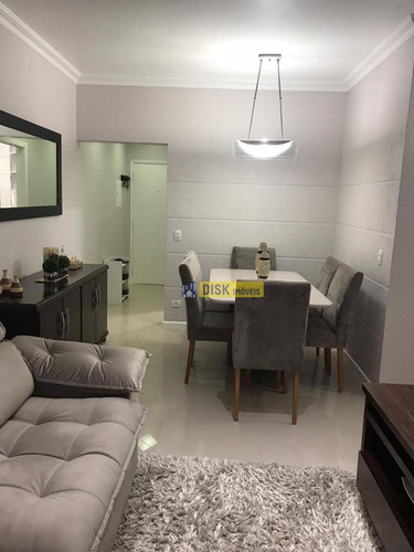 Imagem 3 de 14 de Apartamento À Venda, 70 M² Por R$ 370.000,00 - Centro - São Bernardo Do Campo/sp - Ap2062