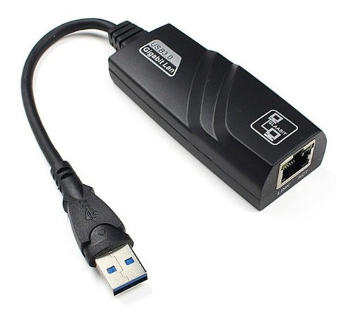 Imagem 1 de 3 de Adaptador Gigabit Lan Rede Usb 3.0 Ethernet 10/100/1000 Note