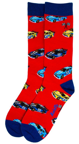 Imagen 1 de 2 de Calcetines Medios Racing Rojo Moletto