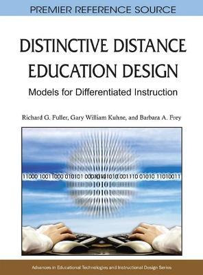 Libro Distinctive Distance Education Design - Richard G. ...