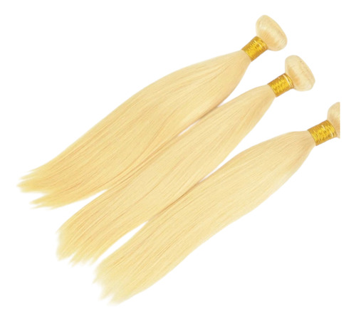 Extensiones De Cabello 100% Humano Natural Rubio 24puLG