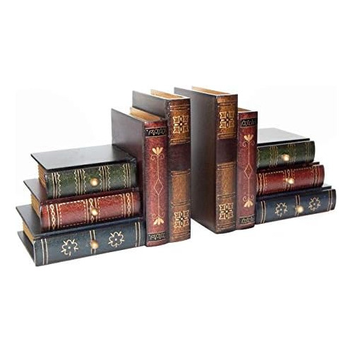 Soportes De Libros Decorativos Bellaa 23868 Vintage Far...