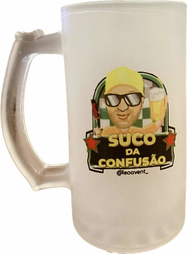 Kit Caneca Para Chopp Cerveja Personalizada Léo Avent