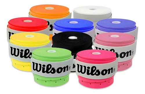 Kit 10 Overgrip Wilson Para Beach Tennis Padel Pickleball Cor Cores