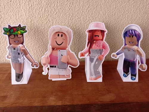 Figuras de Mesa Roblox Menina