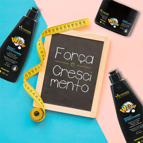 Arvensis Wow Força E Crescimento - Condicionador 300ml