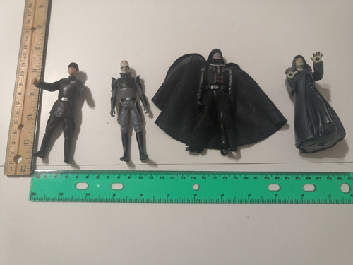 Vader Sidious Inquisitor Imperial Officer Loose Star Wars (Usado)