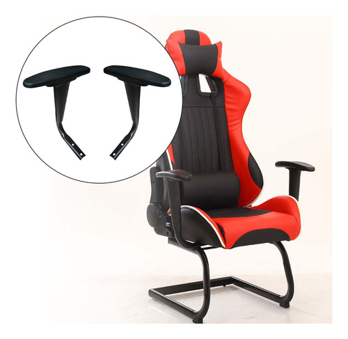 2x Reposabrazos De Silla Par De Superficie De Pp