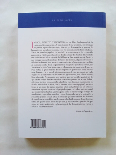 Imagen 2 de 2 de Indios Ejército Y Frontera - Viñas - La Flor Azul 2021