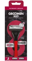Comprar Máquina Afeitar Groomen 500+ 2 Cartuchos De 5 Navajas