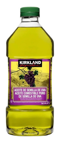 Aceite Comestible De Semilla De Uva 2 Lts. Cocina Gourmet