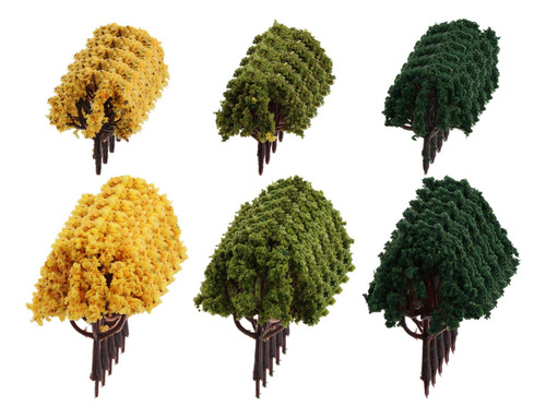 Modelo De Árboles En Miniatura Árboles De 30 Piezas