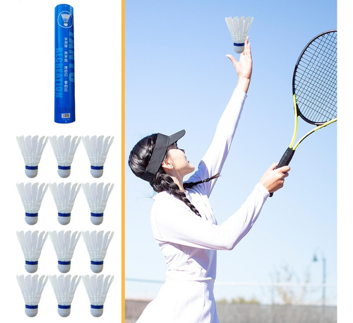 Petecas De Badminton Bolas De Badminton Para Iniciantes 12x