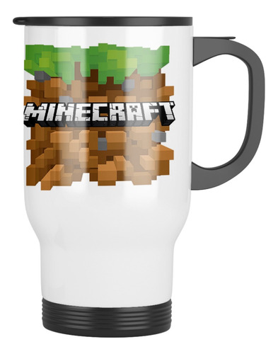 Tazon Taza Termica Minecraft Con Tapa