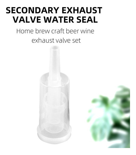 // Juego Airlock Para Fermentación, 20 Ojales De Silicona Y