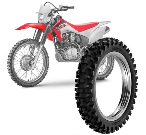 Pneu Traseiro Moto Trilha Rinaldi Rw 33 110/100/18 Crf Ttr