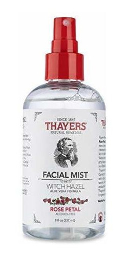 Thayers Tónico Facial De Hamamelis De Pétalos De Rosa Sin Al