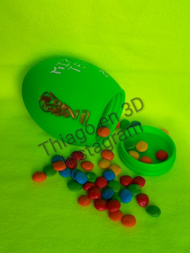 Huevo Contenedor Golosinero Impresión 3d