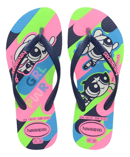 comprar Chinelo Havaianas Slim Meninas Super Poderosas Ppg Cu002Fnf