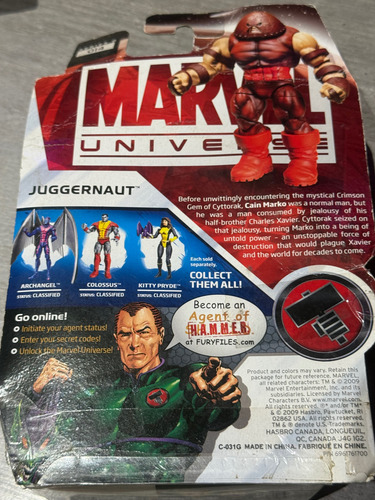 Marvel Legends Universe Juggernaut Hasbro 10 Cm (Usado)
