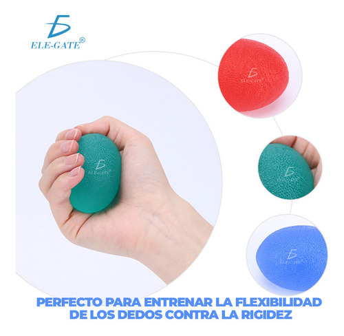 Pelotas Antiestrés Kit 5 Bolas De Ejercicio, Terapéuticas.