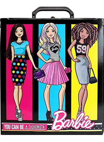 Barbie Fashionista Estuche De Almacenamiento Para Muñecas