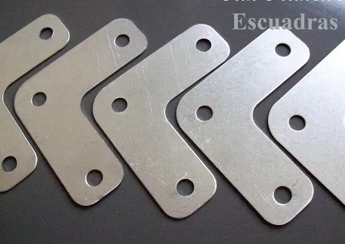 8 x Soporte estantería, Escuadra estantería, Ángulo estantería, Soporte  estante 4052025407612