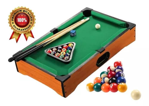 Snooker Infantil Mini Jogo Sinuca Com Bolinhas 20 Pçs