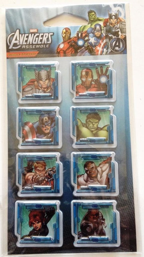 Set Stickers : The Avengers Assamble (los Vengadores)