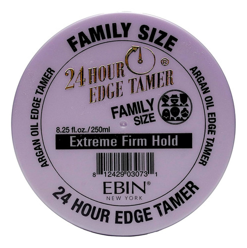 Gel Fixação Cabelo Ebin Edge Tamer 24-hr 250ml