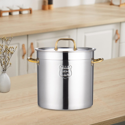 Olla De Acero Inoxidable Para Cocinar, Olla Ligera 30cmx30cm