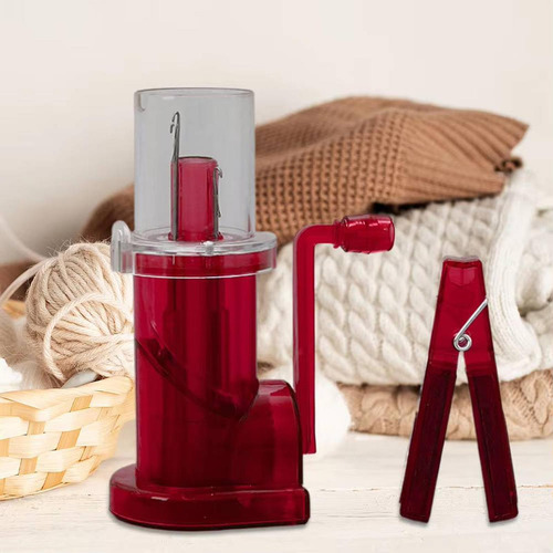 Pequeño Molino De Tejido De Punto, Mini Máquina De Rojo