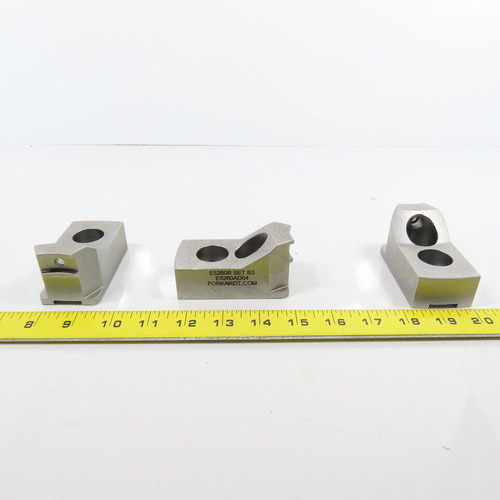 Forkardt E5260b E5260ad04 Chuck Jaws 1.7780 W Lot O Ccv