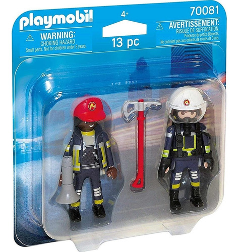 Playmobil Figura Accesorio Bombero Pirata Original Intek