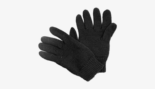 Guantes Negros Talla Única Unisex Invierno De Vestir Adultos