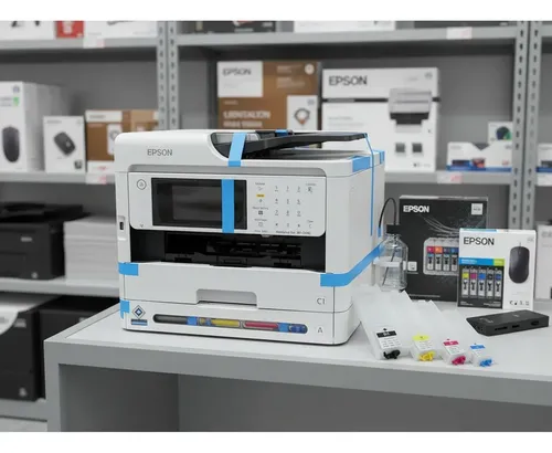 Multifuncional Epson Wf-c5810 Desbloqueada + Cartuchões | Frete grátis