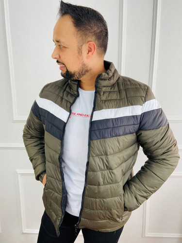 Imagem 3 de 8 de Jaqueta Plus Size Puffer Inverno Blusa Casaco Nylon G1 G2 G3