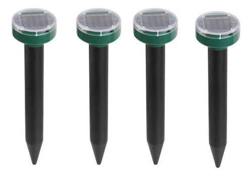 Kit 4 Repelente Espanta Cobra Escorpião Solar Ultrassônico