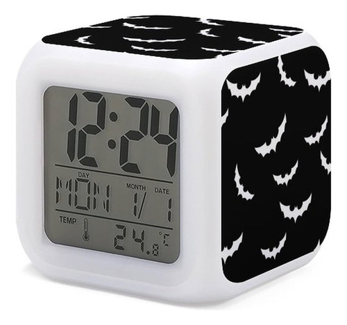 Xuwu Reloj Despertador De Murcielago De Halloween Para Ninos