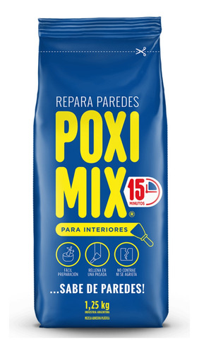Poximix® Mezcla Adhesiva 1.25 Kg Interior Ó Exterior Elegí !