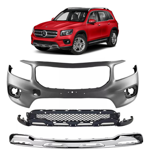 Parachoque Tampa Grade Spoiler Dianteiro Glb200 2020 21 2023